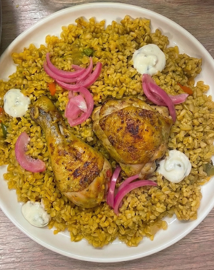 Pilao au boulgour : une recette comorienne revisitée par mon fils