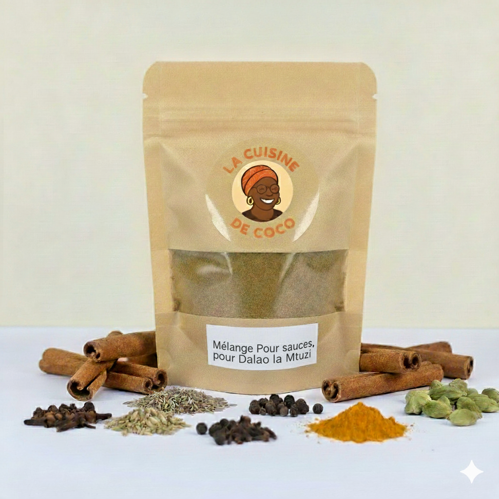 Mélange d'Épices pour Sauces "Dalao la Mtuzi"
