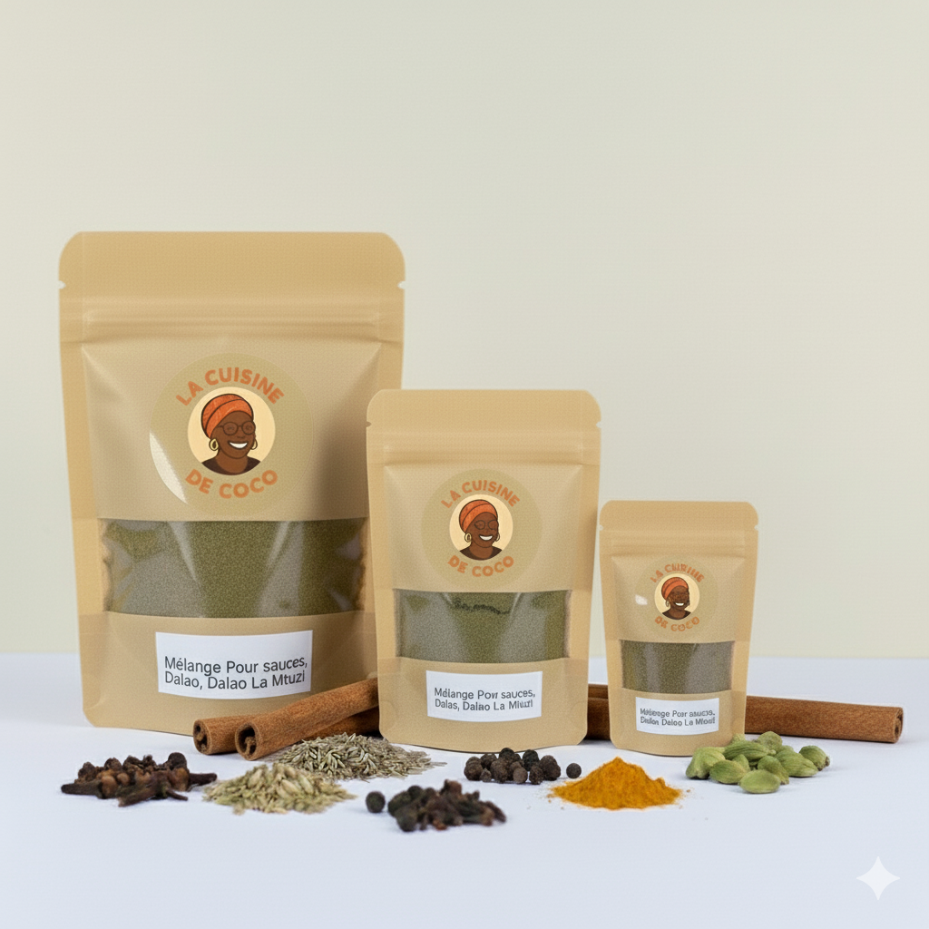 Mélange d'Épices pour Sauces "Dalao la Mtuzi"