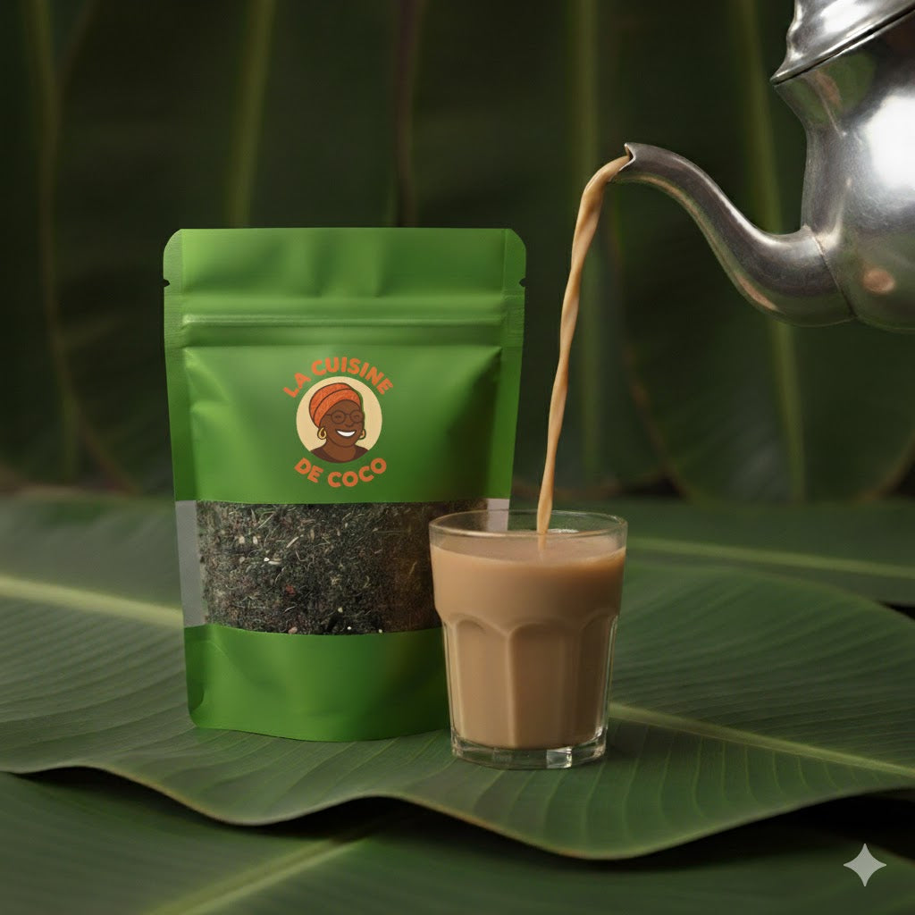 Perles Noires  - Chai Traditionnel à Base de thé Noir Bio de et de Vanille